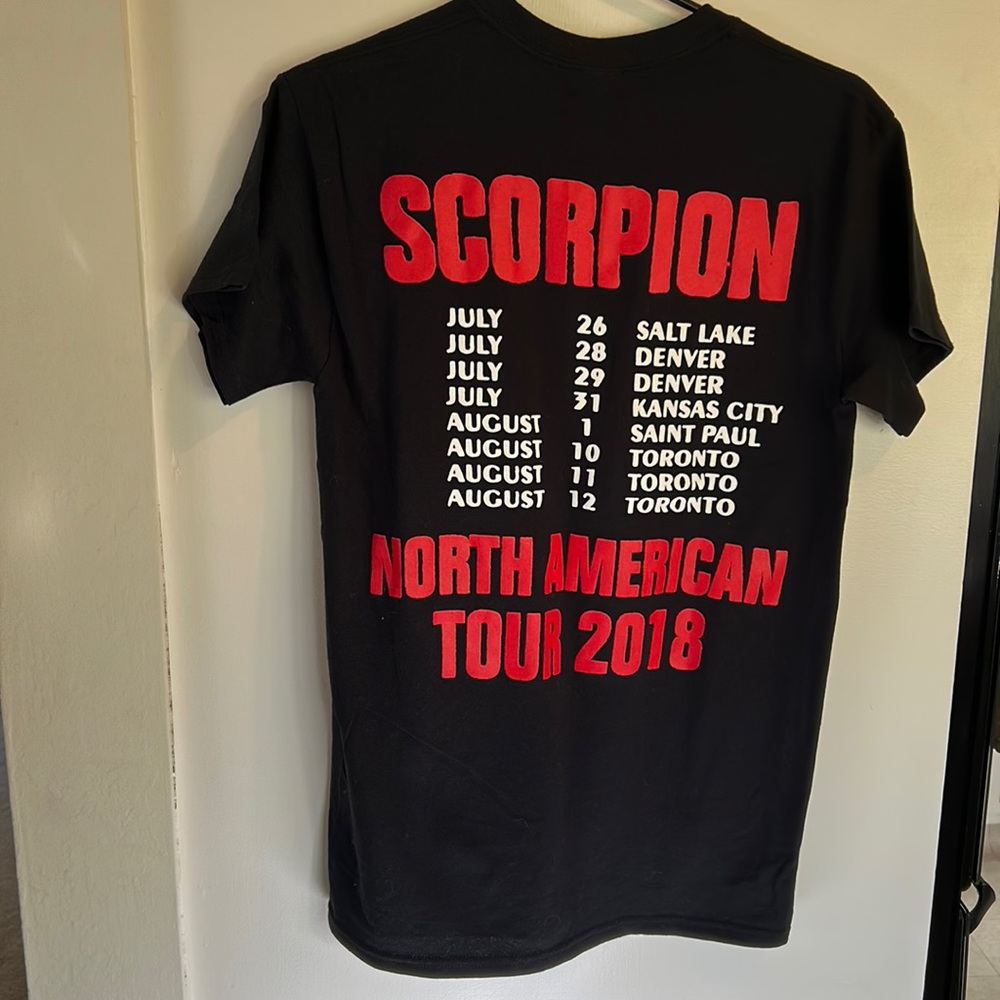 Drake scorpion tour shirt